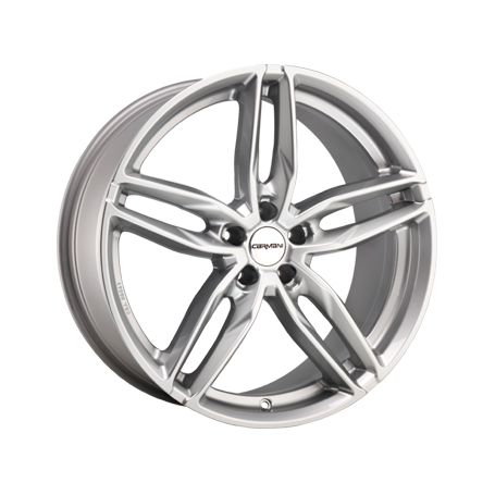 Jante aluminium Carmani 13 Twinmax, 8x18 ET35 5x114,3 72,6, white silver