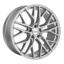 Jante aluminium Carmani 20 Ludwig, 7,5x17 ET45 5x108 63,4, white silver