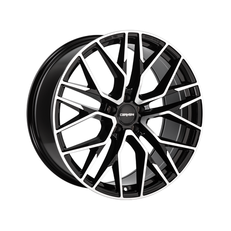 Jante aluminium Carmani 20 Ludwig, 7,5x17 ET48 5x114,3 72,6, black polish