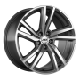 Jante aluminium AEZ North Dark, 7,5x18 ET48 5x112 70,1, gunmetal polished