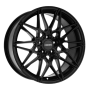 Jante aluminium Carmani 18 Knut, 8x18 ET35 5x120 72,6, black matt