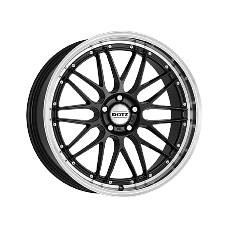 Jante aluminium Dotz Revvo dark, 8,5x20 ET30 5x120 72,6, gunmetal polished lip