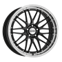 Jante aluminium Dotz Revvo dark, 8,5x20 ET30 5x120 72,6, gunmetal polished lip