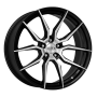 Jante aluminium Dotz Misano Dark, 8,5x20 ET30 5x120 72,6, gunmetal polished