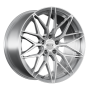 Jante aluminium Dotz Suzuka Blaze, 9,5x19 ET25 5x112 70,1, silver polished