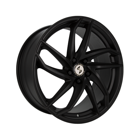Jante aluminium Eta Beta Heron, 8,5x19 ET45 5x108 78,1, black matt