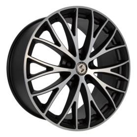 Jante aluminium Eta Beta Piuma-C, 8x18 ET30 5x110 73,06, black matt full polish