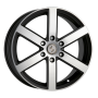Jante aluminium Eta Beta Robus, 8x18 ET35 6x139,7 67,1, black matt full polish