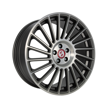 Jante aluminium Eta Beta Venti-R, 8,5x19 ET45 5x112 78,1, antracite matt full polish