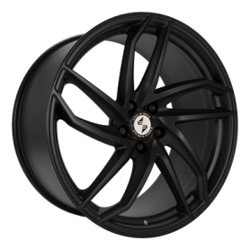 Jante aluminium Eta Beta Heron-K, 9,5x19 ET35 5x120 78,1, black matt
