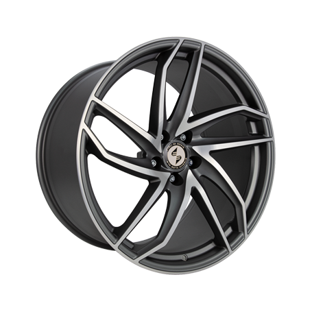 Jante aluminium Eta Beta Heron-K, 9,5x19 ET48 5x112 78,1, antracite matt full polish