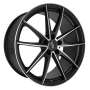 Jante aluminium Eta Beta Manay, 9x20 ET45 5x130 71,6, black matt polish