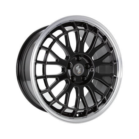 Jante aluminium Eta Beta Unit, 8,5x19 ET35 5x112 78,1, black lip polish
