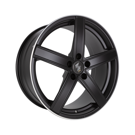 Jante aluminium Eta Beta Uros, 9x20 ET45 5x130 71,6, black lip polish