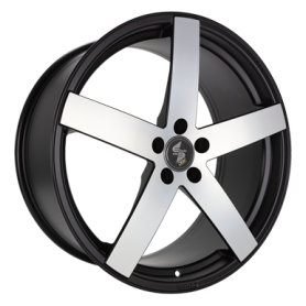 Jante aluminium Eta Beta Uros S-K, 8,5x19 ET35 5x112 78,1, black matt polish