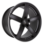 Jante aluminium Eta Beta Uros-K, 10,5x20 ET30 5x112 78,1, black lip polish