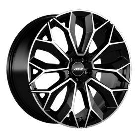 Jante aluminium AEZ Leipzig Dark, 9,5x21 ET40 5x120 74,1, black polished