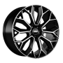 Jante aluminium AEZ Leipzig Dark, 10,5x22 ET35 5x120 74,1, black polished