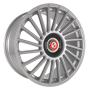Jante aluminium Eta Beta Venti-R ZV, 7,5x18 ET45 5x108 73,06, Silver R.Schw./M.Silber