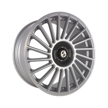 Jante aluminium Eta Beta Venti-R ZV, 7,5x18 ET51 5x112 57,1, Silver matt full pol R.Schw./M.Silber