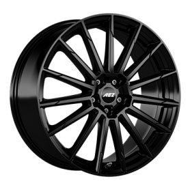 Jante aluminium AEZ Atlanta black, 8x19 ET45 5x112 57,1, black