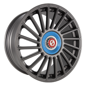 Jante aluminium Eta Beta Venti-R ZV, 8,5x19 ET45 5x108 78,1, Anthracite matt R.Blau/M.Silber