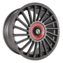 Jante aluminium Eta Beta Venti-R ZV, 8,5x20 ET25 5x108 78,1, Anthracite matt R.Rot/M.Schwarz