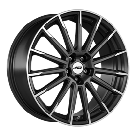 Jante aluminium AEZ Atlanta titan, 9,5x19 ET45 5x114,3 64,1, graphite matt polished