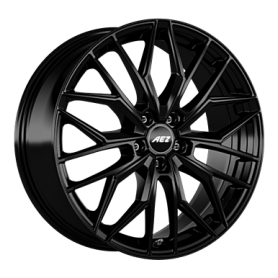 Jante aluminium AEZ Porto black, 8x18 ET45 5x108 63,4, black matt