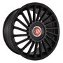Jante aluminium Eta Beta Venti-R ZV, 8,5x19 ET42 5x120 65,1, Black matt R.Schwarz/M.Rot