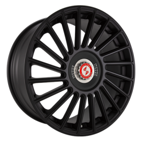 Jante aluminium Eta Beta Venti-R ZV, 9,5x21 ET21 5x112 78,1, Black matt R.Schw./M.Silber