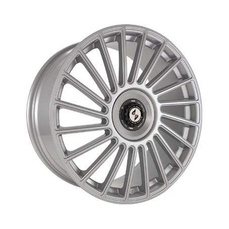 Jante aluminium Eta Beta Venti-R ZV, 8,5x19 ET45 5x112 78,1, Silver R.Silber/M.Schw.