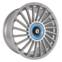 Jante aluminium Eta Beta Venti-R ZV, 10,5x20 ET25 5x108 78,1, Silver R.Blau/M.Schw.