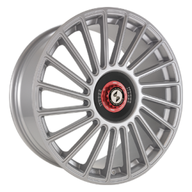 Jante aluminium Eta Beta Venti-R ZV, 9x20 ET38 5x114,3 78,1, Silver R.Schwarz/M.Rot