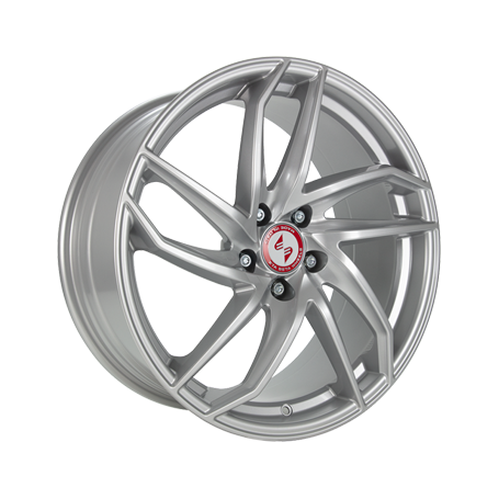 Jante aluminium Eta Beta Heron, 8,5x20 ET45 5x112 78,1, silver