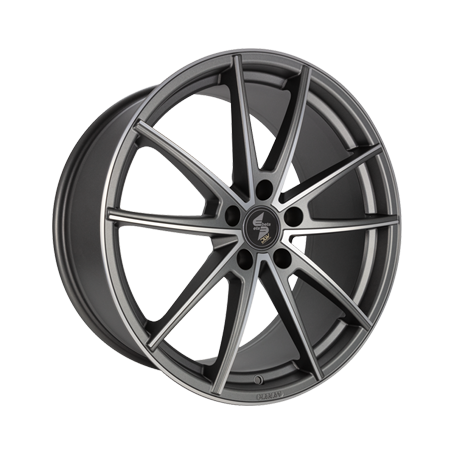 Jante aluminium Eta Beta Manay-K, 8,5x19 ET38 5x120 78,1, anthracite matt full polish