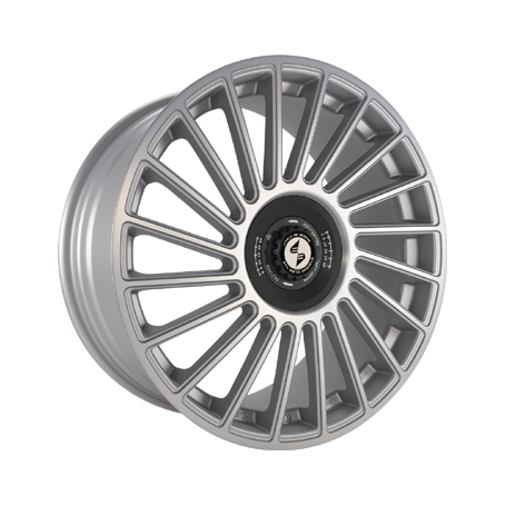 Jante aluminium Eta Beta Venti-R ZV, 9x21 ET38 5x120 78,1, Silver matt full pol R.Schw./M.Schw.