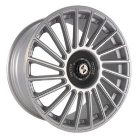 Jante aluminium Eta Beta Venti-R ZV, 9,5x21 ET35 5x114,3 78,1, Silver matt full pol R.Schw./M.Schw.
