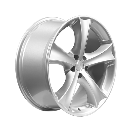 Jante aluminium Eta Beta Tettsut, 9x19 ET45 5x130 71,6, silver