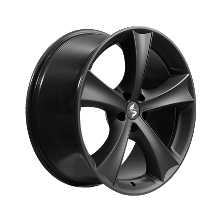 Jante aluminium Eta Beta Tettsut, 9x19 ET40 5x120 74,1, black matt