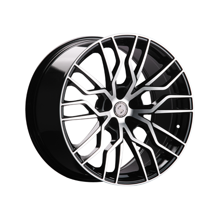 Jante aluminium Eta Beta Medusa, 9x20 ET33 5x112 78,1, black shiny full polish