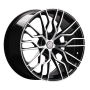 Jante aluminium Eta Beta Medusa, 9x20 ET33 5x112 78,1, black shiny full polish