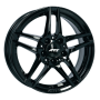 Jante aluminium ATS Mizar, 8x18 ET38 5x112 66,5, schwarz glänzend