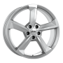 Jante aluminium ATS Auvora, 7,5x17 ET36 5x112 66,6, polar-silber