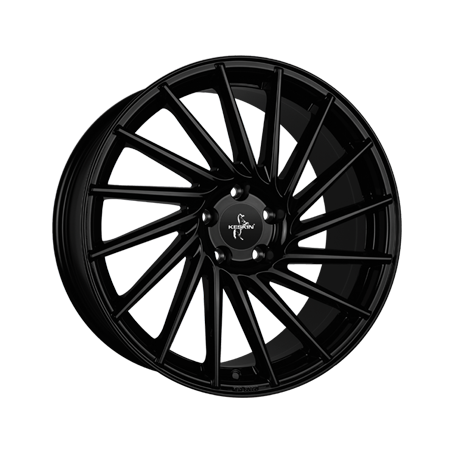 Jante aluminium Keskin KT17 Hurricane, 8,5x19 ET40 5x114,3 72,6, matt black painted