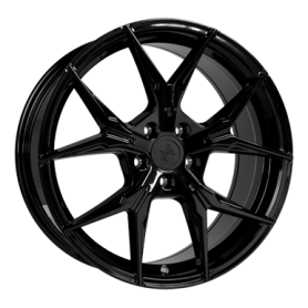 Jante aluminium Keskin KT19 Angel, 8x18 ET30 5x100 57,1, schwarz lackiert