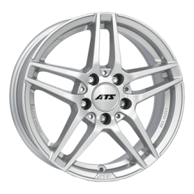 Jante aluminium ATS Mizar, 6,5x17 ET44 5x112 66,5, polar-silber