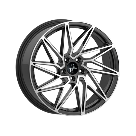 Jante aluminium Keskin KT20 Future, 8,5x20 ET30 5x112 72,6, black front polish