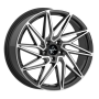 Jante aluminium Keskin KT20 Future, 8,5x20 ET35 5x120 72,6, black front polish