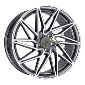 Jante aluminium Keskin KT20 Future, 8,5x20 ET45 5x112 72,6, palladium front polish